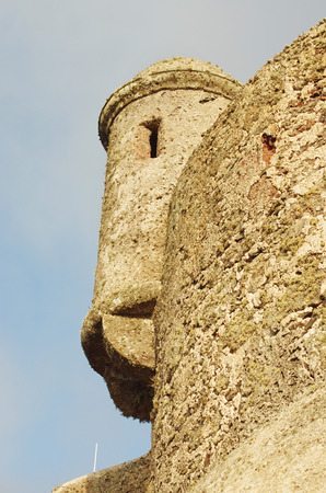 Castillo Santa Barbara, Mount Guanapay, Teguise, Lanzarote, Canary Islandsのeditorial素材