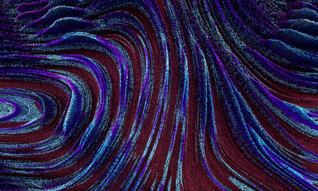 Abstract colorful background. Digital art of nature. Abstract 3d topographic nature landscape. Macro...