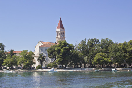 Croatian harbour  Trogirの写真素材