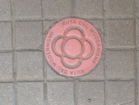 Barcelona Modernism Routeの写真素材