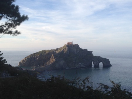 San Juan de Gaztelugatxe, Basque Country, Spainの写真素材