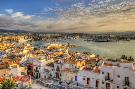 ibiza - panoramic city