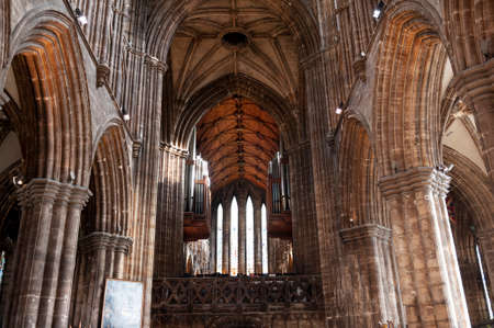 Cathedral in the city of Glasgow in Scotland, United Kingdomのeditorial素材
