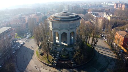 Aquaduct Ferrara Italyの写真素材