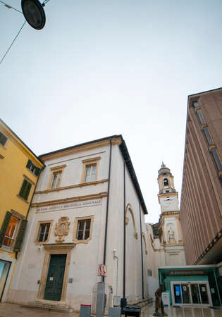 The buildings in Verona Italyの写真素材