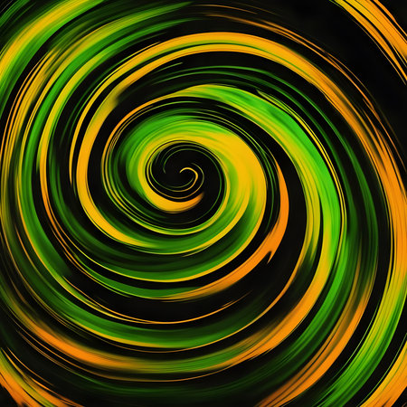 Abstract swirl background. Colorful spiral pattern. Vector Illustration.の素材