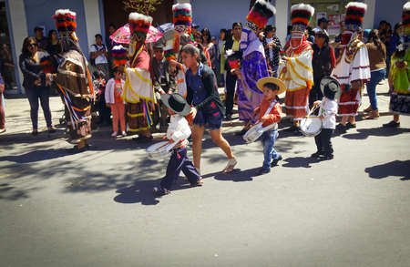 Traditional parade in honor of Saint Roque, with