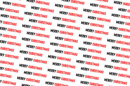 Merry Christmas. Wish you a happy xmas. Modern original christmas card, poster, banner, background, wallpaperの写真素材