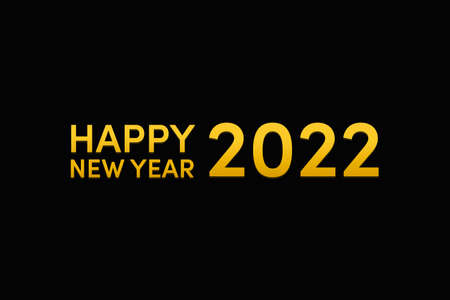 Happy new year 2022. Celebrating and wishing a happy new year. New year resolutions, positive...