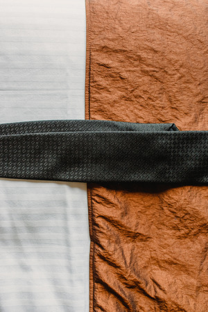 Men's tie to dress elegant.の写真素材