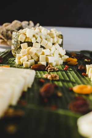 Appetizers in a Mediterranean wedding, a single-bite snackの写真素材