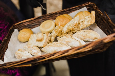 Appetizers in a Mediterranean wedding, a single-bite snack