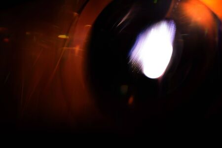 Abstract dark image with glows background.
