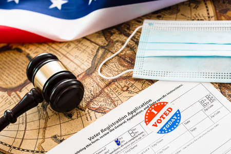 During the covid pandemic, American voters residing abroad must register to vote.
