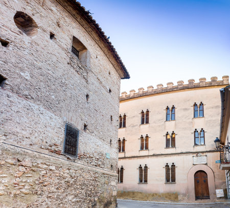 Rear of the church of Sant Miquel de Burjassot, in Valenciaの写真素材