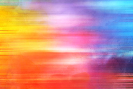 Background composed of vivid colors with abstract shape for confusing illustrations.