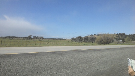 Road to Puerto Natales XII Region Chileの写真素材