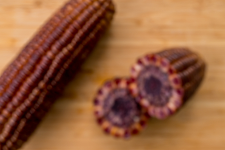 Blur Black Cornの写真素材