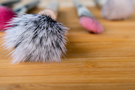 brush for Make up and cosmeticsの写真素材