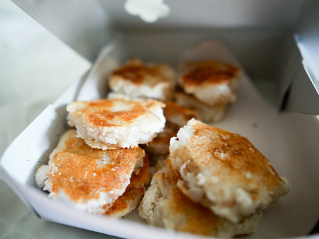 Babin Candy aka Thai sweet coconut pancake.の写真素材