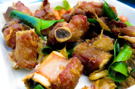 pork ripの写真素材