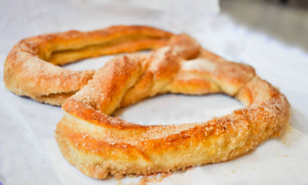 pretzel dish on the table