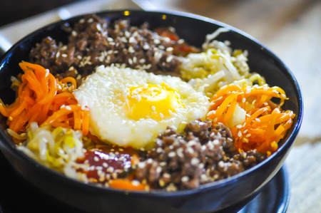 Korean food, Mixed Rice Bibimbab