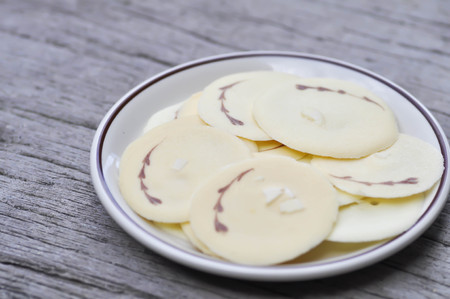 almond tulies or French dessert dish