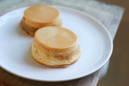 custard topping, dessert or custard cake,cake