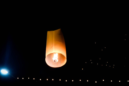 lantern or Thai floating lantern, Thai lanternの写真素材