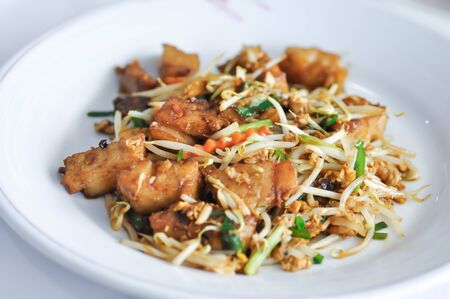 stir-fried tofu with vegetable dishの写真素材