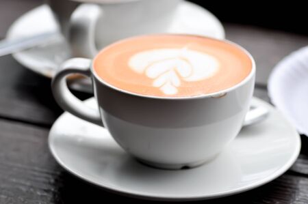 hot tea, hot Thai tea or hot milk tea and cocoa