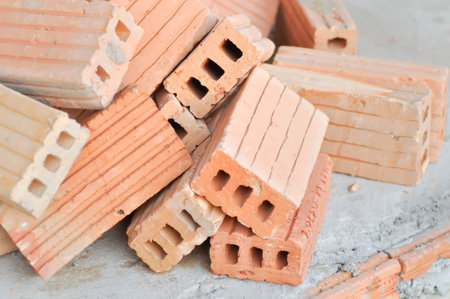 brick or red brick for building