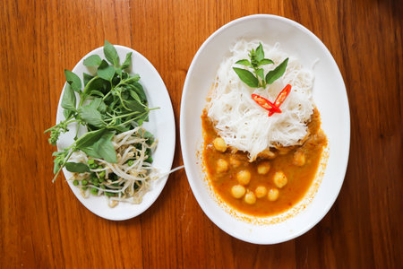 vermicelli or thai vermicelli or noodles ,Thai noodles or spicy noodles