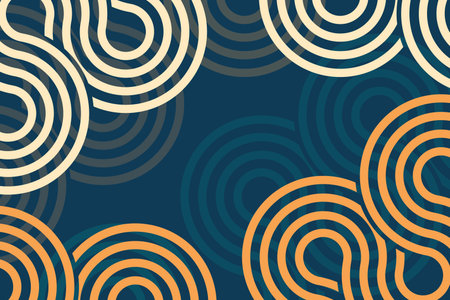 geometric background with abstract shapes