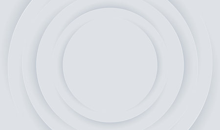 White background with white circles. The circles are of different sizesのイラスト素材