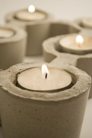 Concrete lightsの写真素材