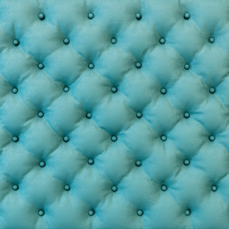 Upholstery patterns leather turquoiseの写真素材