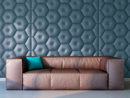 Scruffy Sofa soft brown designer Timothy Oultonのeditorial素材