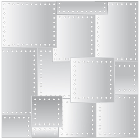 metal platesのイラスト素材