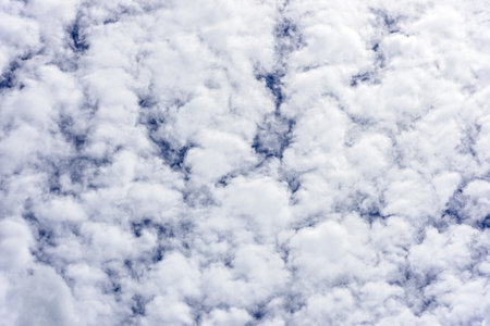 The nature of blue sky with cloud in the morning.