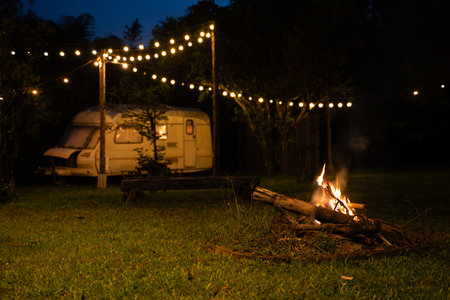 Travel leads to adventure and exploration, where camping under stars blends relaxation with...