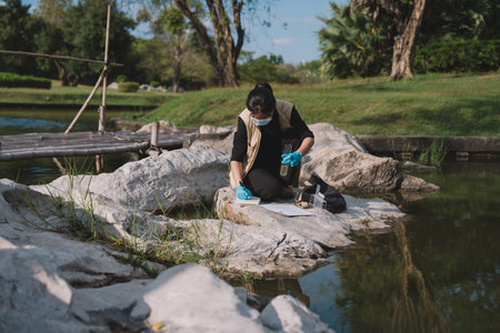 Through careful study and observation of nature, scientists record every note on water and...