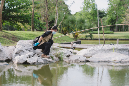 In research and science, health advances depend on laboratory precision, field data accuracy, strong management systems, and shared responsibility among experts globally.の写真素材