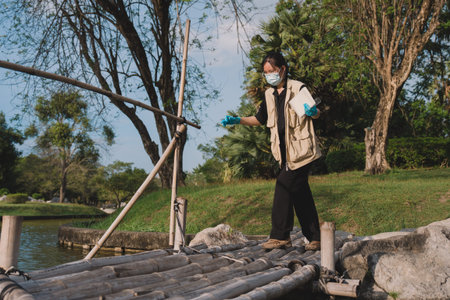 In research and science, health advances depend on laboratory precision, field data accuracy, strong management systems, and shared responsibility among experts globally.の写真素材