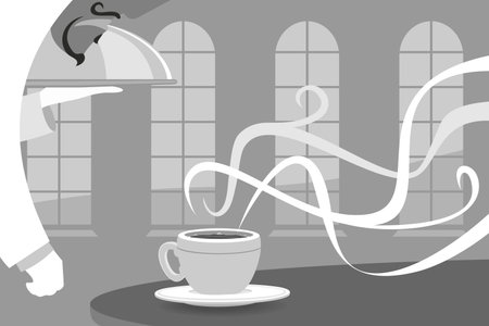 Morning drinkのイラスト素材