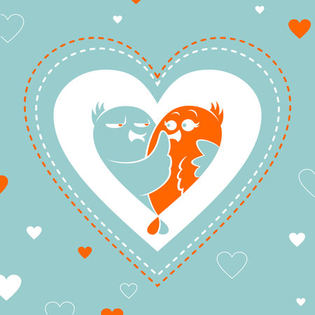 Be still my Loveのイラスト素材