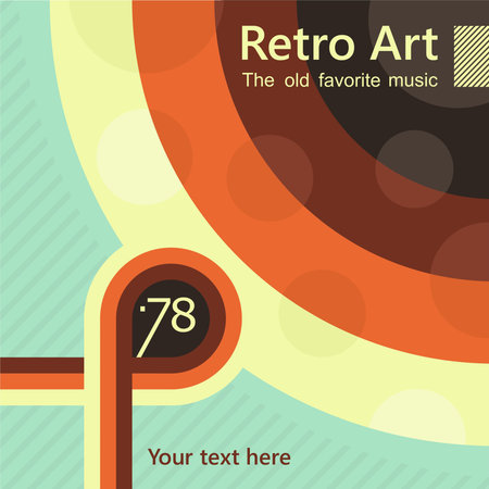 Old favorite musicのイラスト素材