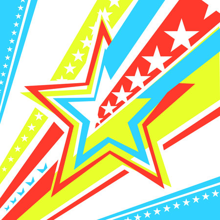 Brightest starのイラスト素材