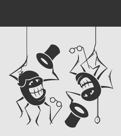 Two Gentlemenのイラスト素材